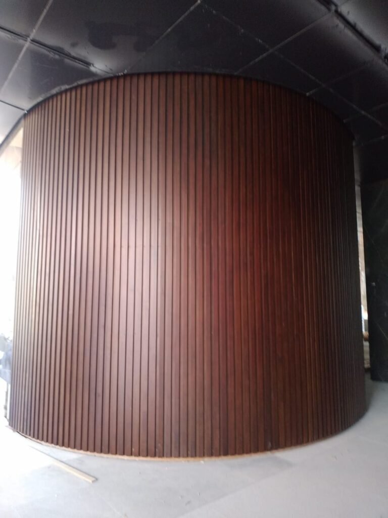 Fluted Wood Columns